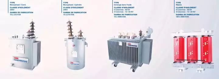 différents modèles de transformateurs